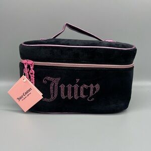 Juicy Couture velour cosmetics case